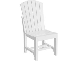 Amish Outdoors Island Adirondack Side Chair White