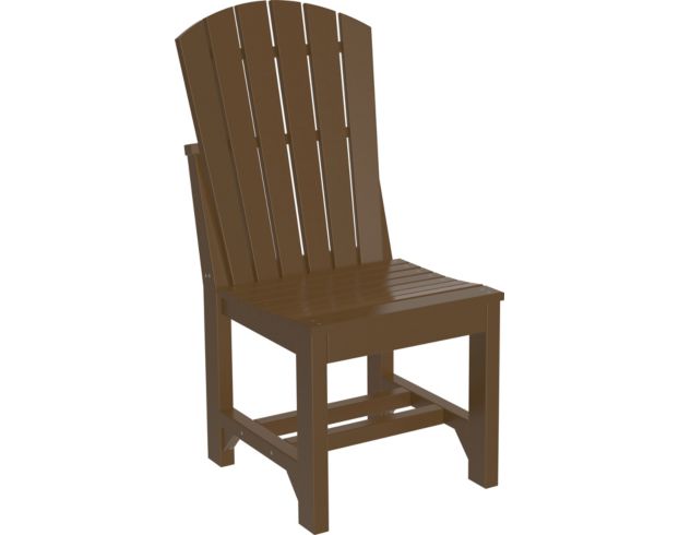 Amish Outdoors Island Adirondack Side Chair Chestnut large image number 1