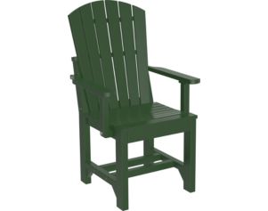 Amish Outdoors Island Adirondack Arm Chair Green
