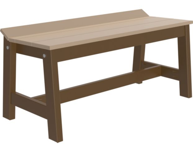 Amish Outdoors Luxcraft 41" Cafe Dining Bench large image number 1