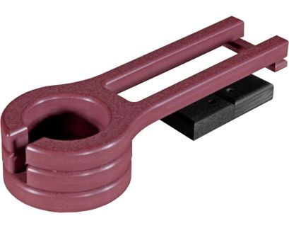 Amish Outdoors Adirondack Glider Cherry/Black Slideout Cup Holder