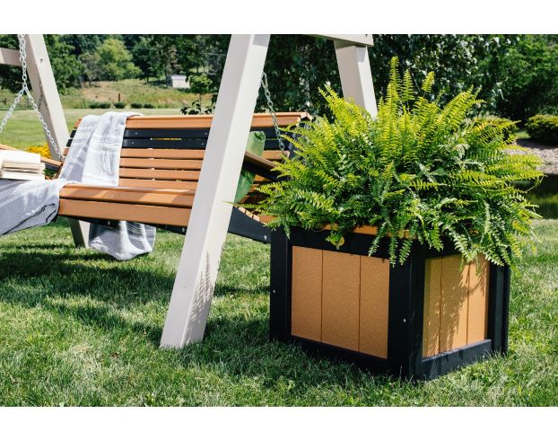 Amish Outdoors Planter 24-Inch Square Planter large image number 2