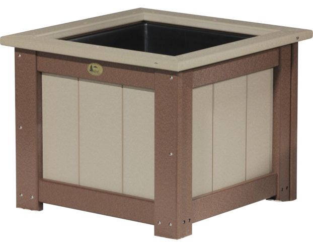 Amish Outdoors 24-Inch Square Planter large image number 1