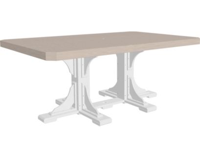 Amish Outdoors 4X6 Rectangle Dining Table