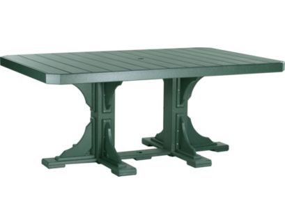 Amish Outdoors 4X6 Rectangle Dining Table