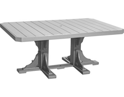 Amish Outdoors 4X6 Rectangle Dining Table