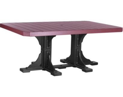 Amish Outdoors 4X6 Rectangular 4X6 Dining Table