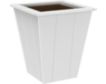 Amish Outdoors 22" White Planter small image number 1