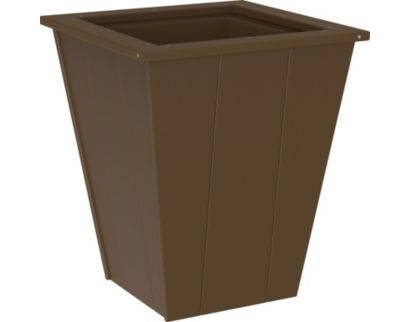 Amish Outdoors Elite 22-Inch Chestnut Planter