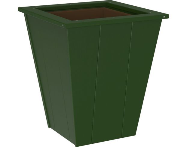 Amish Outdoors 22" Green Planter large image number 1