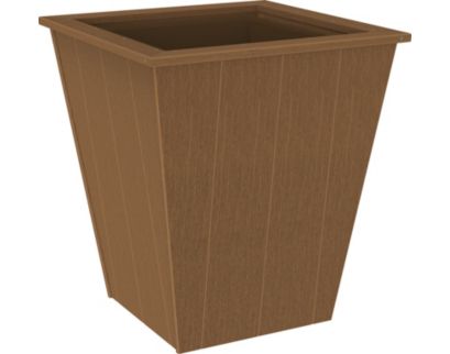 Amish Outdoors Elite 26-Inch Antique Mahogany Planter