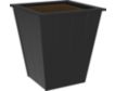 Amish Outdoors 26" Black Planter small image number 1