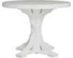 Amish Outdoors White 4-Foot Round Counter Table small image number 1