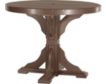 Amish Outdoors Chestnut 4-Foot Round Counter Table small image number 1