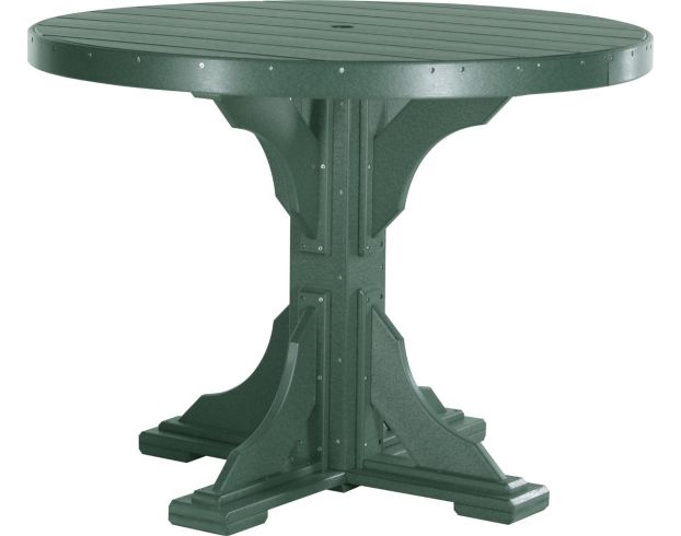 Amish Outdoors Green 4-Foot Round Counter Table large image number 1