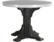 Amish Outdoors Gray and Black 4-Foot Round Counter Table small image number 1