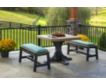Amish Outdoors Luxcraft 41" Cafe Dining Bench small image number 2