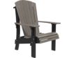 Amish Outdoors Royal Coastal Gray/Black Tall Adirondack Chair small image number 1