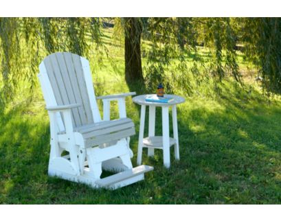 Amish Outdoors Adirondack Glider Adirondack Balcony Glider