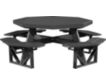 Amish Outdoors Black Octangonal Picnic Table small image number 1