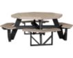 Amish Outdoors Two-Tone Octagonal Picnic Table small image number 1