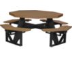 Amish Outdoors Two-Tone Octangonal Picnic Table small image number 1