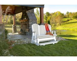 Amish Outdoors Adirondack Glider Adirondack Balcony Glider Sofa