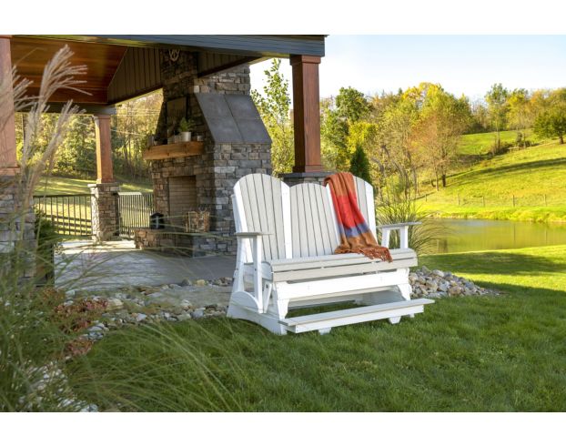 Amish Outdoors Adirondack Balcony Glider Sofa large image number 2