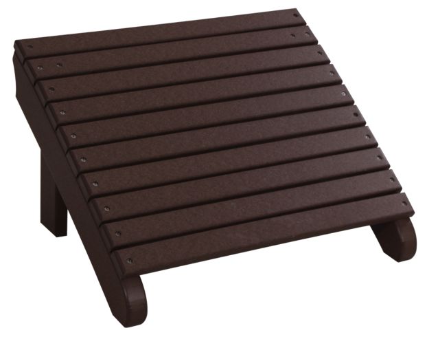 Amish Outdoors Deluxe Adirondack Footrest large image number 1