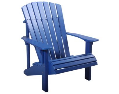 Amish Outdoors Deluxe Blue Adirondack Chair