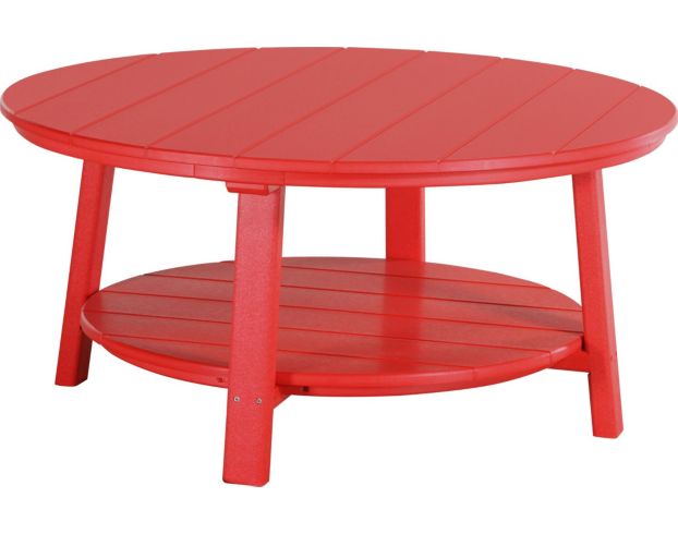 Red outdoor coffee table discount