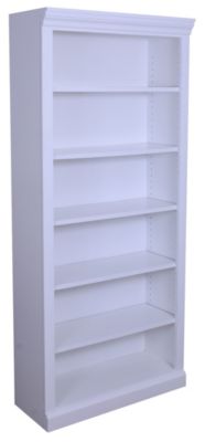 Kurio King Jc White 72 Inch Bookcase, 72 Inch Bookcase White