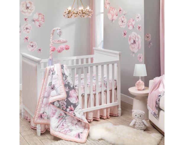 Lambs & Ivy Botanical Baby 4-Piece Crib Set large image number 4