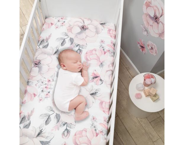 Lambs & Ivy Botanical Baby 4-Piece Crib Set large image number 5