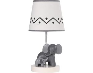 Lambs & Ivy Me & Mama Elephant Nursery Lamp