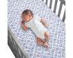 Lambs & Ivy Signature Crosshatch Navy Fitted Crib Sheet small image number 3