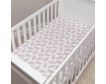 Lambs & Ivy Signature Taupe Leaves Fitted Crib Sheet small image number 3