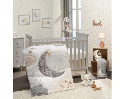 Lambs & Ivy Goodnight Moon 3-Piece Crib Bedding Set