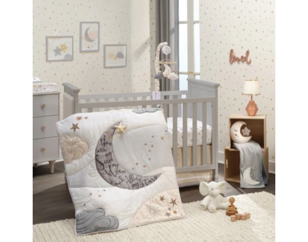 Lambs & Ivy Goodnight Moon 3-Piece Crib Bedding Set large image number 2