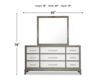 Legacy Classic Staycation Driftwood Dresser with Mirror small image number 7