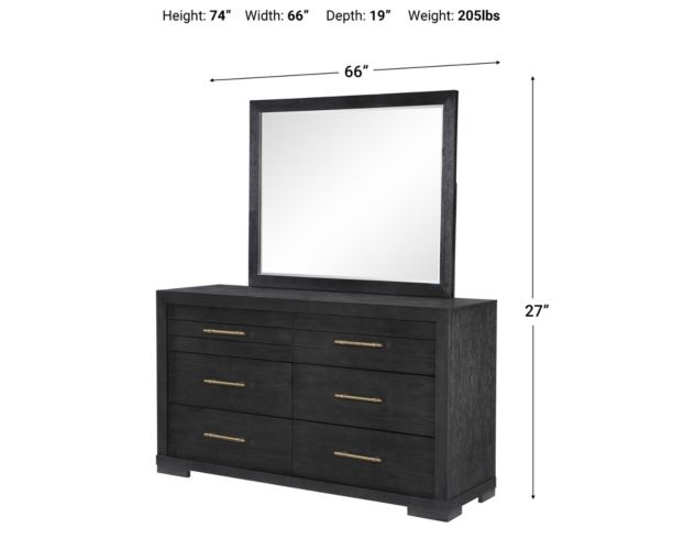 Legacy Classic Westwood Dresser with Mirror large image number 4