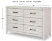 Legacy Classic Summer Camp White Dresser small image number 4