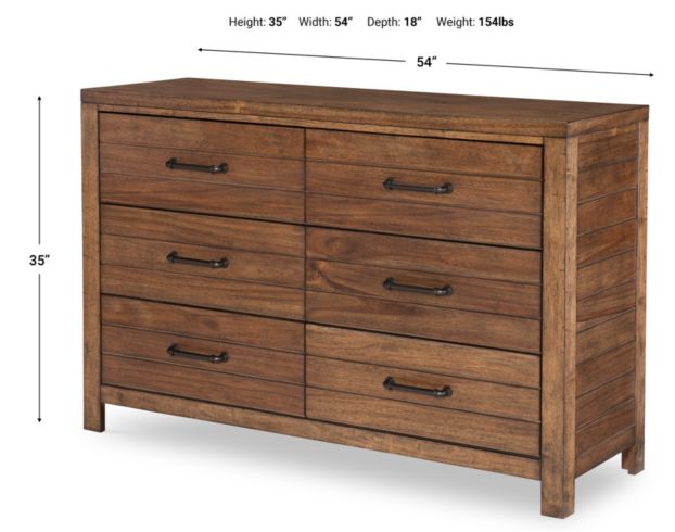 Legacy Classic Summer Camp Brown Dresser large image number 3