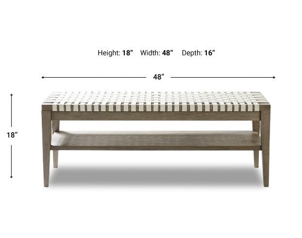 Legacy Classic Furniture, Inc. Staycation Bedroom Bench large image number 7