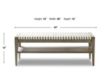 Legacy Classic Furniture, Inc. Staycation Bedroom Bench small image number 7