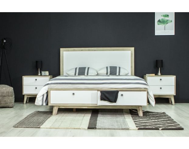 Lh Imports Ava Queen Bed large image number 2