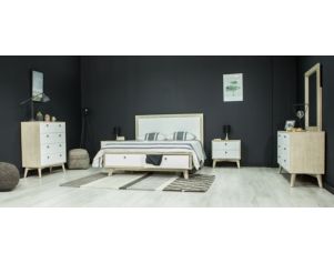 Lh Imports Ava 3-Piece Queen Bedroom Set