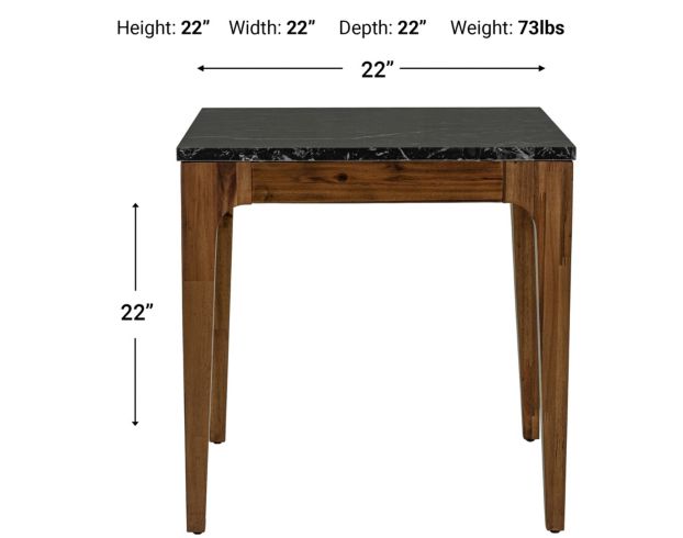 Lh Imports Allure Side Table large image number 6