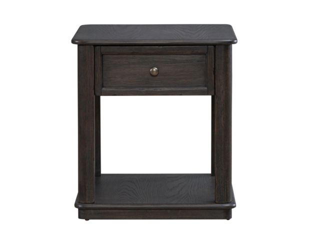 Liberty Furniture Industries, Inc. Wallace Aged Oak End Table large image number 1