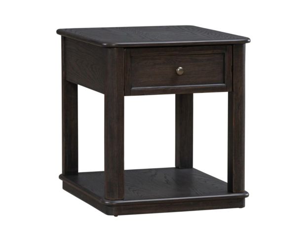 Liberty Furniture Industries, Inc. Wallace Aged Oak End Table large image number 2